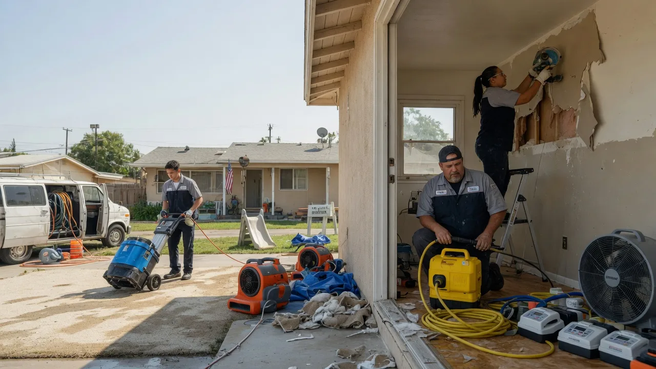 Water Damage Restoration in Bakersfield, CA near me